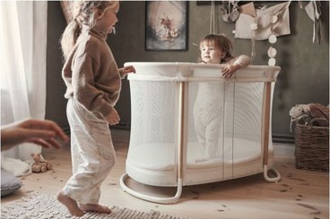 BabyBjörn - Berceau évolutif blanc 110x57 cm