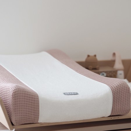 Béaba - Housse pour matelas à langer Sofalange vieux rose