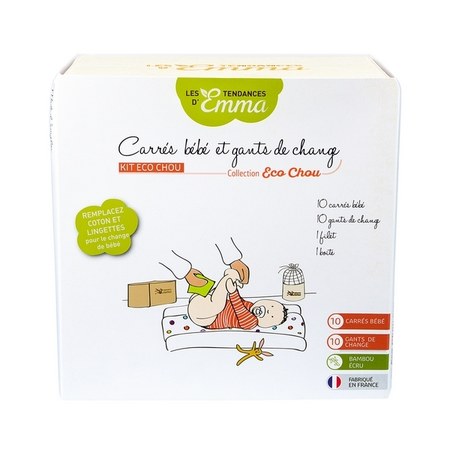 Les Tendances d'emma - Kit Eco Chou Bois - Bambou Ecru