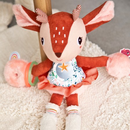 Lilliputiens - Peluche multi-activités Stella le faon