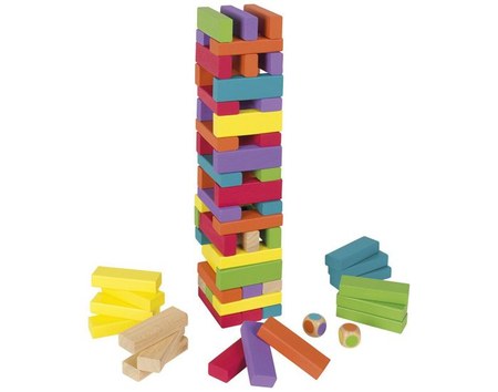 Janod - Equilibloc Color Multicolore