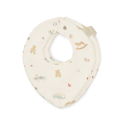 Alaska Export - Bandana Bib, Jersey, 2-Pack - GOTS - Vintage Toys