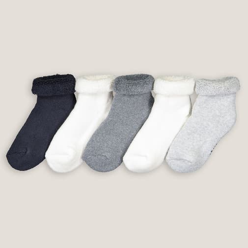 LA REDOUTE COLLECTIONS - Lot 5 paires de chaussettes bouclette