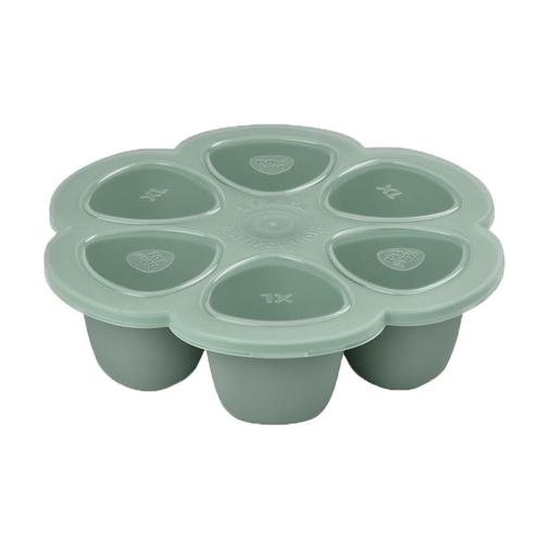 Béaba - Moule de conservation multiportions en silicone 6x150 ml Vert Sauge - Vert