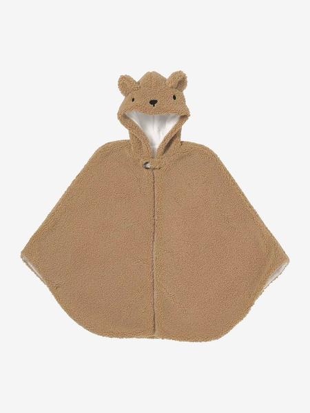 Vertbaudet - Poncho 18-36 mois pour siège auto & porte bébé beige