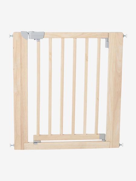 Vertbaudet - Barrière de sécurité en bois marron clair uni