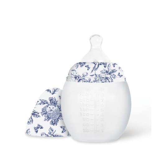 Élhée - Biberon 240 ml | Tartine et Chocolat "Toile de Jouy" Bleu