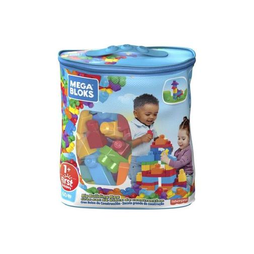 Mega Bloks - Sac 60 Blocs Classique - Bleu