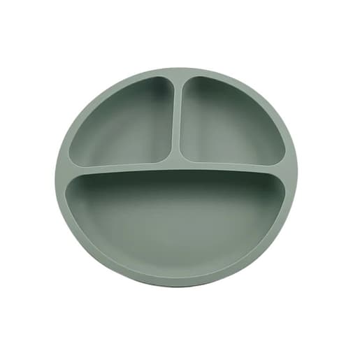 Petit Vadrouilleur - Assiette Bébé Ventouse avec Compartiments
