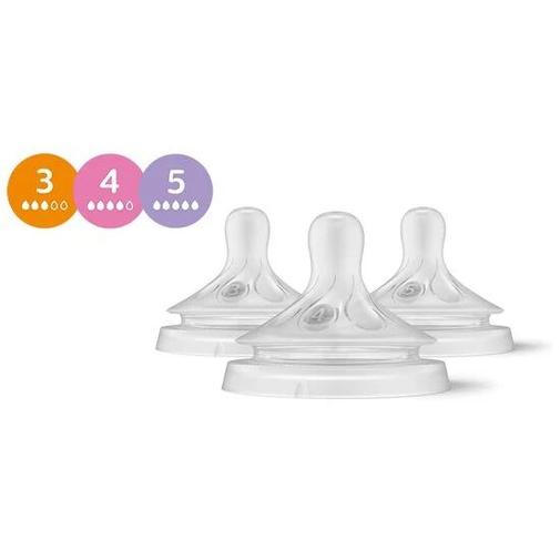 Philips Avent - Lot 3 Tétines Natural Response