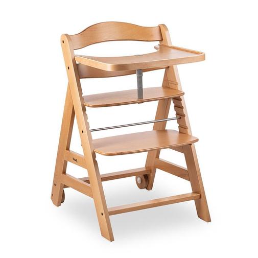 HAUCK - Chaise haute évolutive Beta+ en bois - Beige