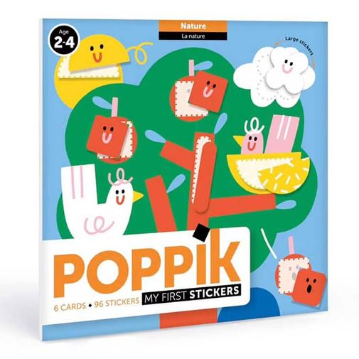 Poppik - Cartes Et Gommettes Créatives Dans La Nature Multi-coloured