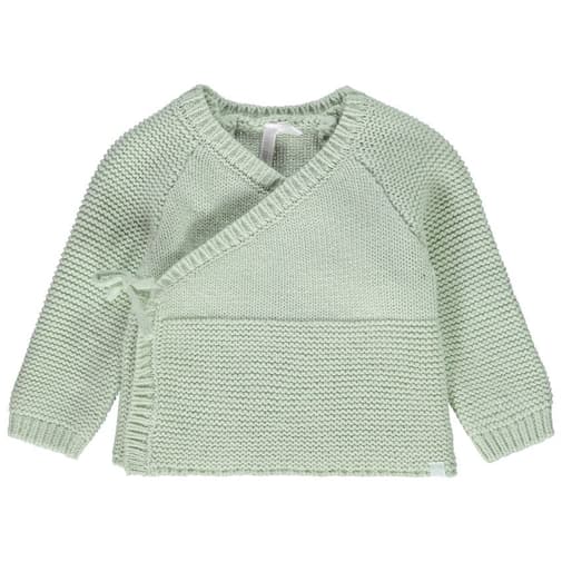 Orchestra - Gilet en tricot effet cache-coeur pour bébé prématuré