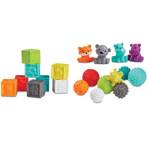 Infantino - Coffret jouets de bain Sensory (20 pièces)