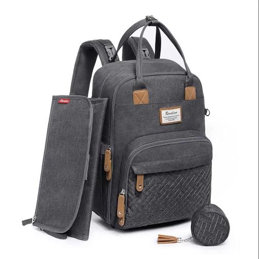 Ruvalino - Sac à dos à langer bébé multifonctions