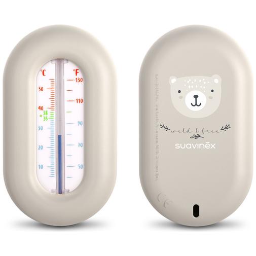Suavinex - Thermomètre de bain Birdies Beige