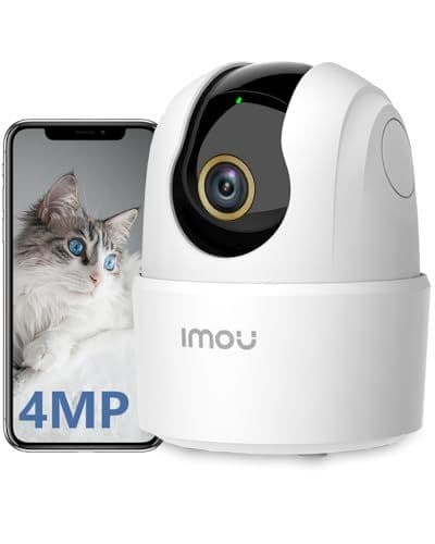 Imou - Imou 2.5K(4MP) Caméra Surveillance WiFi Intérieur Caméra 360° Connectée Smartphone Détection Humaine AI Suivi Intelligent Sirène Audio Bidirectionnel Mode Privé Compatible Alexa pour Bébé/Animaux