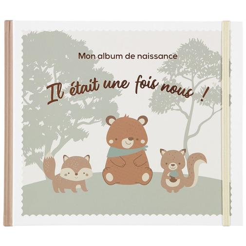 Prémaman - Album de naissance Roi des Forêts - Blanc