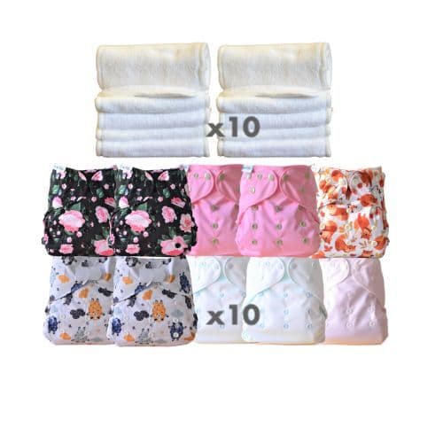 Monpetitou - Pack couches lavables