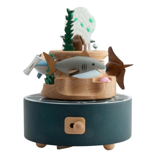 Wooderful life - Wooderful life - Boite à musique en bois Poissons