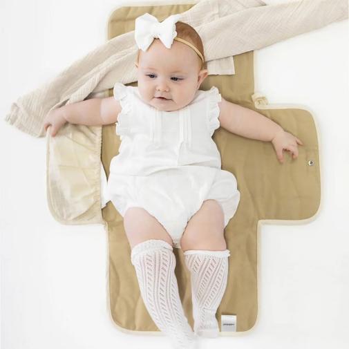 ToddleKind - Matelas À Langer Portable Beige