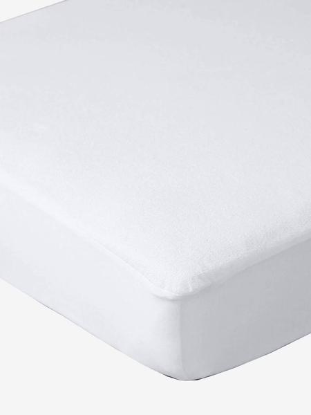 Vertbaudet - Alèse imperméable en éponge ultra respirante blanc