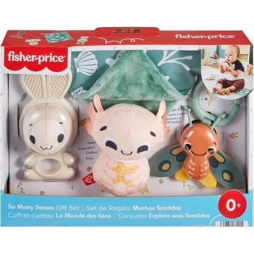 Fisher Price - Coffret d'éveil fisher-price hrb17 - 4 jouets sensoriels