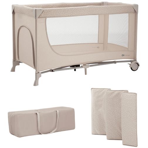 Kinderkraft - Lit parapluie 2 en 1 Joy 2 Beige