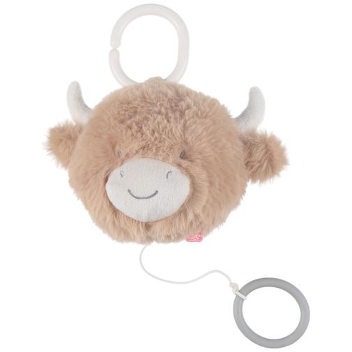 Noukie's - Peluche musicale Fluffy en Veloudoux beige