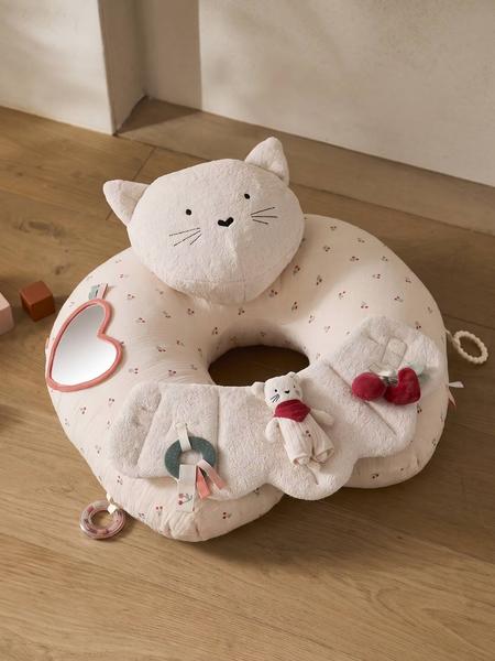 Vertbaudet - Coussin bébé des découvertes cherry