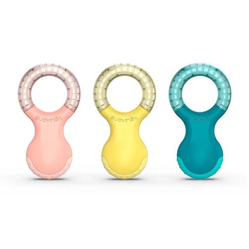 Suavinex - Anneau de dentition réfrigéré +4 mois (coloris aleatoire) - Multicolore