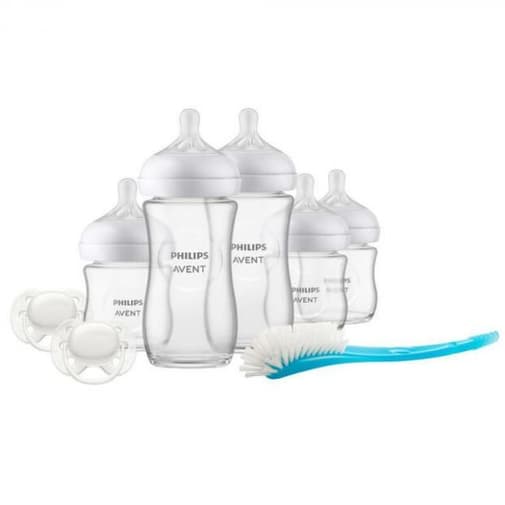 Philips Avent - Coffret biberons verre nouveau-ne Natural response SCD879/11