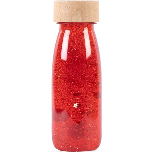 Petit Boum - Bouteille sensorielle Float Rouge
