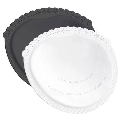 Difrax - Coussinet D'allaitement 40 Pièces Blanc & Noir Blanc / Noir