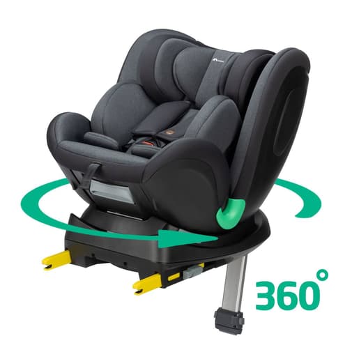Bébé Confort - Siège auto évolutif pivotant evolvefix plus i-size noir teinté - Bébé Confort