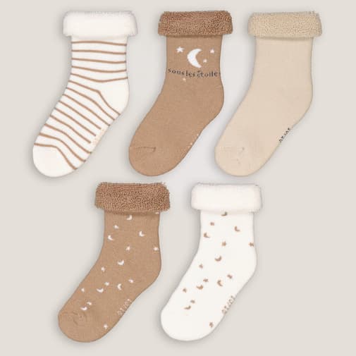 LA REDOUTE COLLECTIONS - Lot de 5 paires de chaussettes