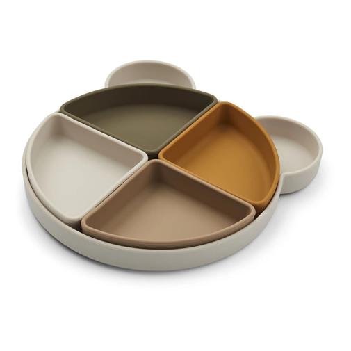 Liewood - Liewood - Assiette compartimentée Arne en silicone