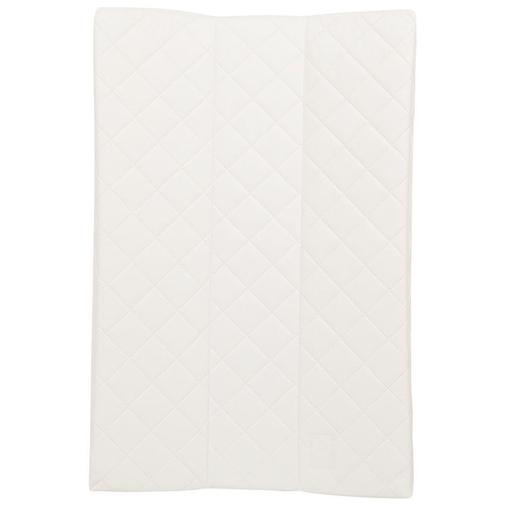 Prémaman - Matelas à langer effet matelassé 67 x 44 cm blanc - Blanc