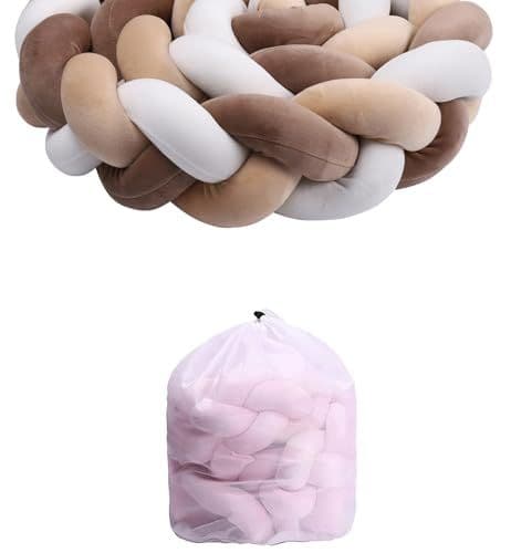 IIQI - IIQI Peluche Tresse,Matériau Doux, idéal pour la Maison. (AA2,150CM)