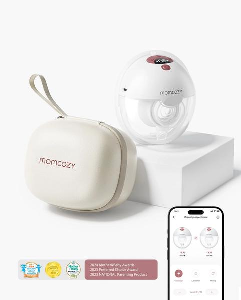 Momcozy - Tire-lait portable intelligent M5 – Amélioré avec contrôle via application