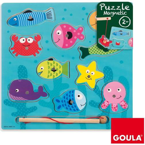 Goula - Puzzle Pêche à la ligne (10 pièces)