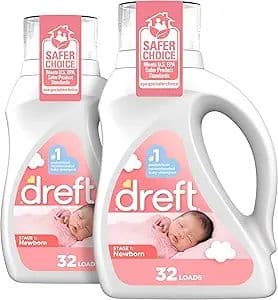 Brand        Dreft - Newborn Baby Liquid Laundry Detergent