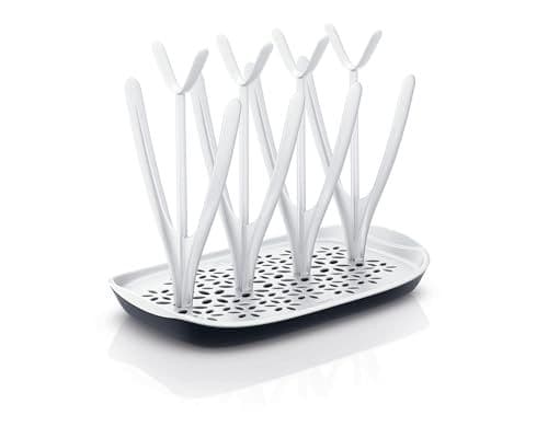 AVENT - Philips Avent Egouttoir design pour 8 Biberons Noir et Blanc (Modèle SCF149/00)