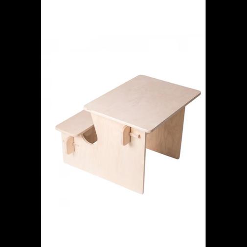 Pimpampoum - Bureau montessori tom bois naturel