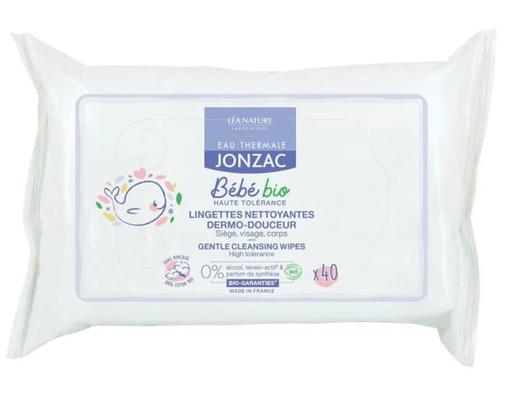 Eau Thermale Jonzac - Bébé Lingettes Nettoyantes Dermo-Douceur - 40 lingettes
