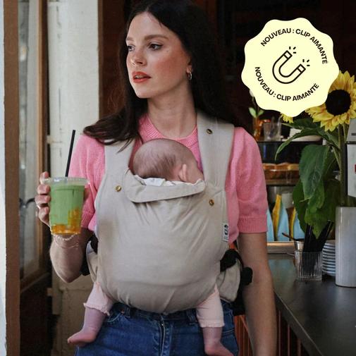 Bud & Blossom - Porte-bébé Exquis Taupe