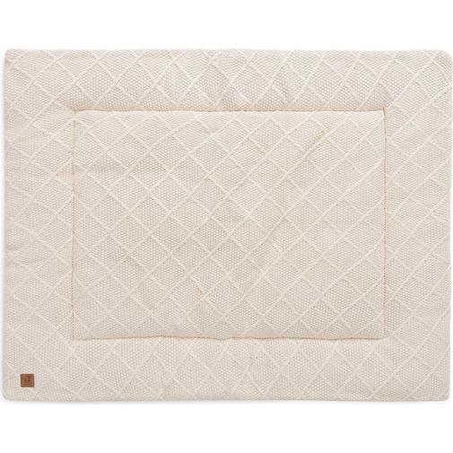 Jollein - Tapis de jeu Check Knit Oatmeal (75 x 95 cm)