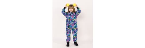 iELM - Waterproof Softshell Overall Comfy Scary Clowns Jumpsuit