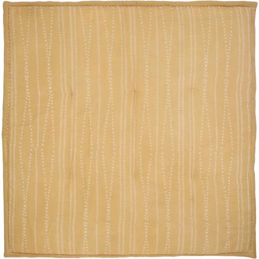 Nattiot - Tapis de jeu carré Nepo Caramel (100 x 100 cm)
