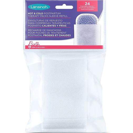 Lansinoh - Lot de 24 recharges de serviettes post accouchement